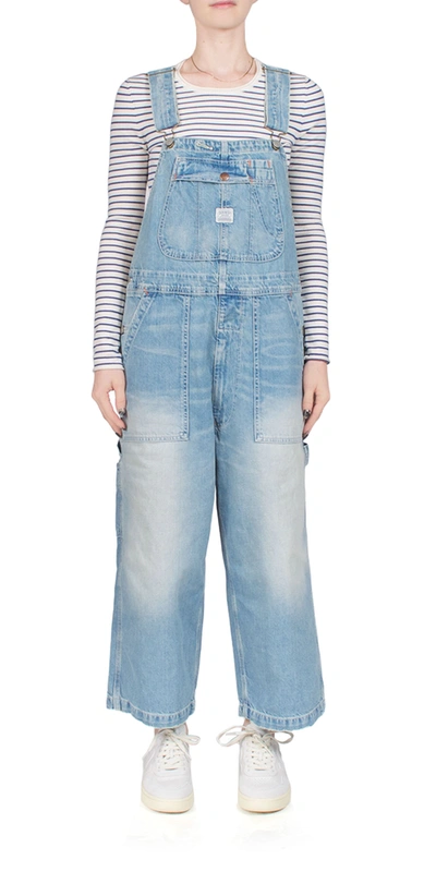 Denimist Relaxed Overalls In Blue