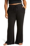 Bp. Cozy Rib Pajama Pants In Black