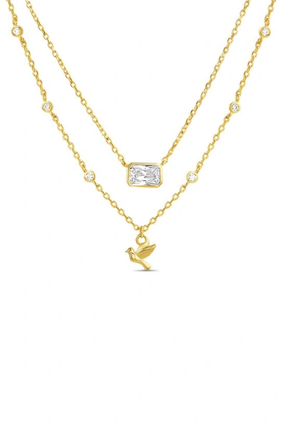 Paige Harper Layered Pendant Necklace In Gold