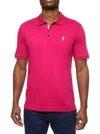 Robert Graham Archie Polo In Berry