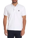 Robert Graham Lucifer Polo In White