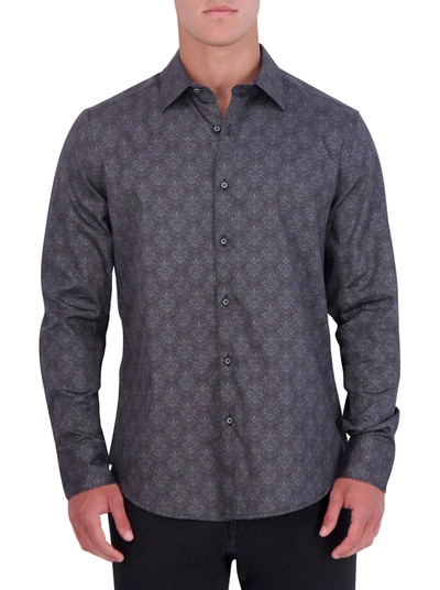 Robert Graham Sabo Long Sleeve Button Down Shirt In Black