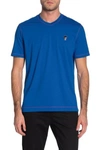Robert Graham Damien T-shirt In Cobalt