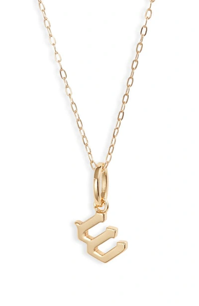 Miranda Frye Sophie Customized Initial Pendant Necklace In Gold