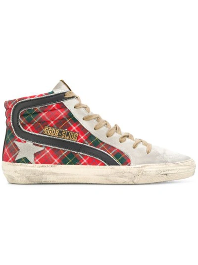 Golden Goose Deluxe High-cut Sneakers In Multicoloured