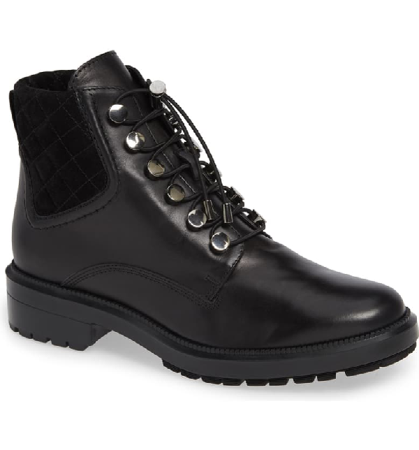 aquatalia linda combat boot