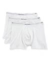 Paul Smith Three-pack Stretch-cotton Boxer Briefs In White