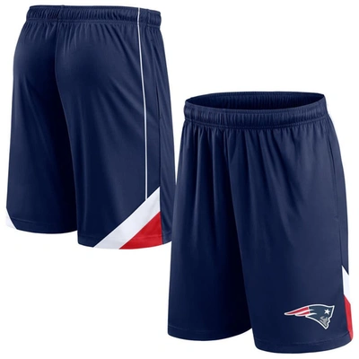 Fanatics Branded Navy New England Patriots Slice Shorts