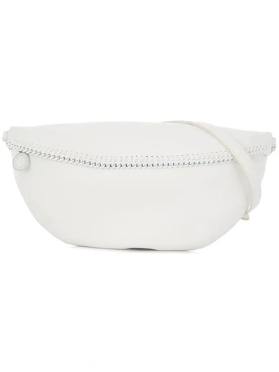 Stella Mccartney Falabella Faux-leather Belt Bag In 9115 White