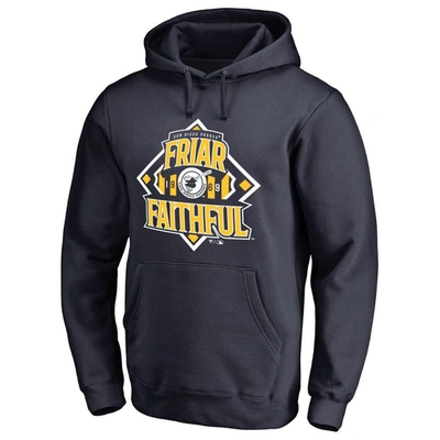 Fanatics Branded Navy San Diego Padres Hometown Collection Friar Faithful Pullover Hoodie