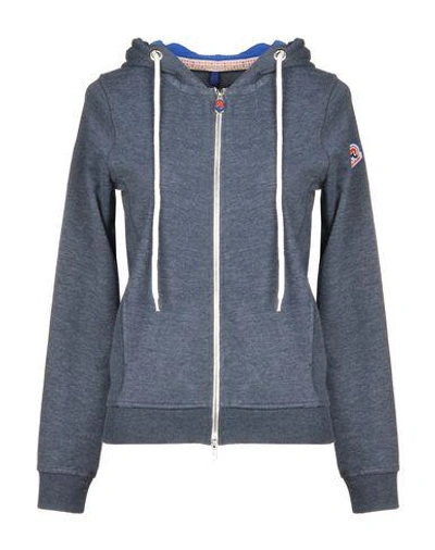 Invicta Hooded Sweatshirt In Slate Blue