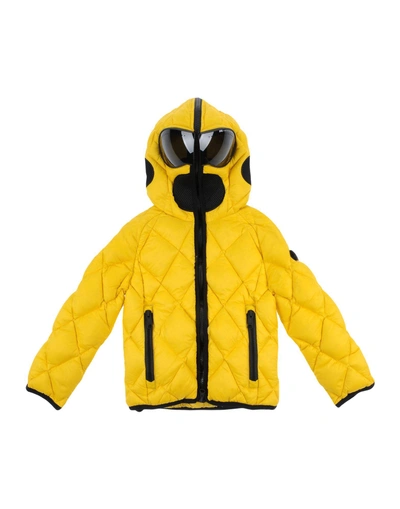 Ai Riders On The Storm Down Jacket In Yellow