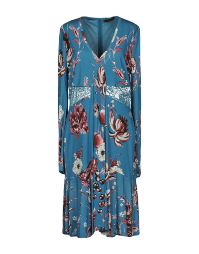 Roberto Cavalli Knee-length Dress In Azure