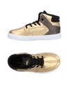 Supra Sneakers In Gold