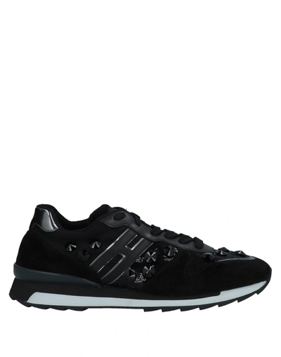 Hogan Rebel Trainers In Black