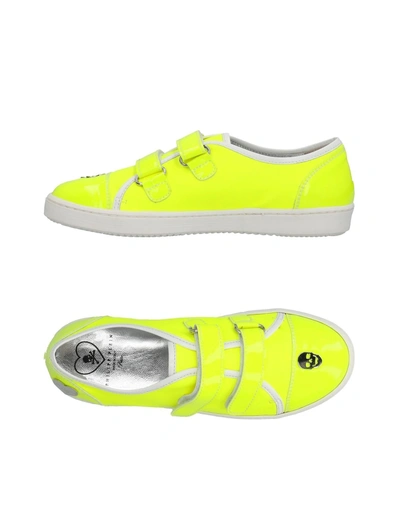 Philipp Plein Sneakers In Yellow
