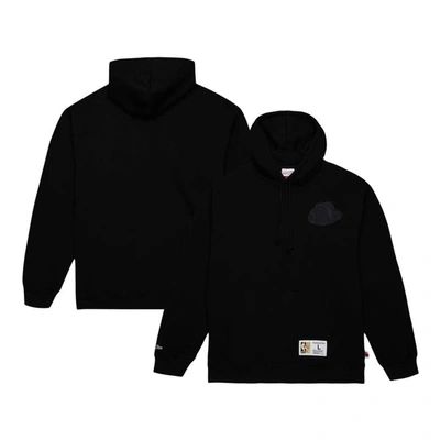 Mitchell & Ness Men's  Black Vancouver Grizzlies Hardwood Classics Tonal Pullover Hoodie
