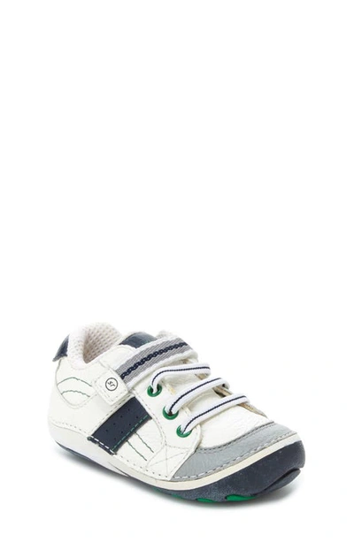 Stride Rite Kids' Artie Sneaker In White/ Navy