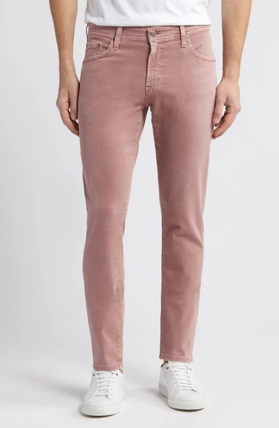 Ag Tellis Slim Fit Jeans In Sulfur Wild Rose