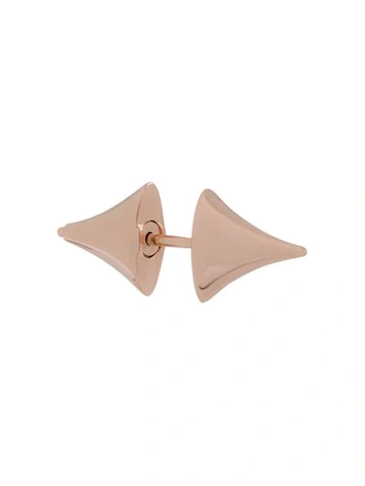 Shaun Leane Rose Thorne Medium Bar Earring In Metallic