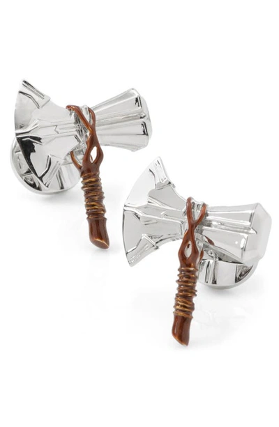 Cufflinks, Inc 3d Stormbreaker Cuff Links In Silver