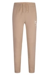 3 Brand Kids' Fleece Joggers In Hemp