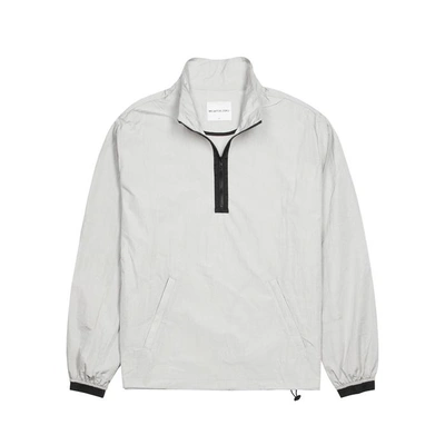 Mki Miyuki Zoku Light Grey Logo-embroidered Nylon Jacket