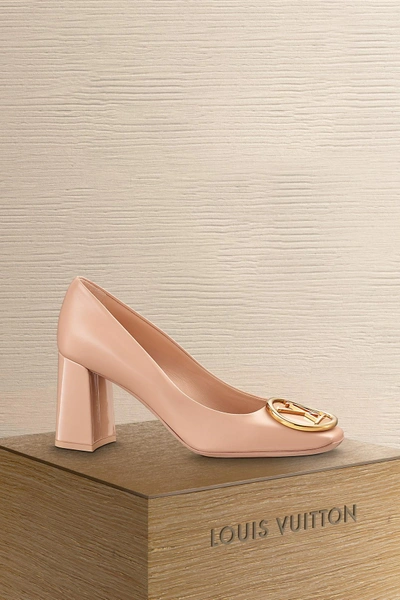 Louis Vuitton Blush Madeleine Slingback Pump 39 – The Closet