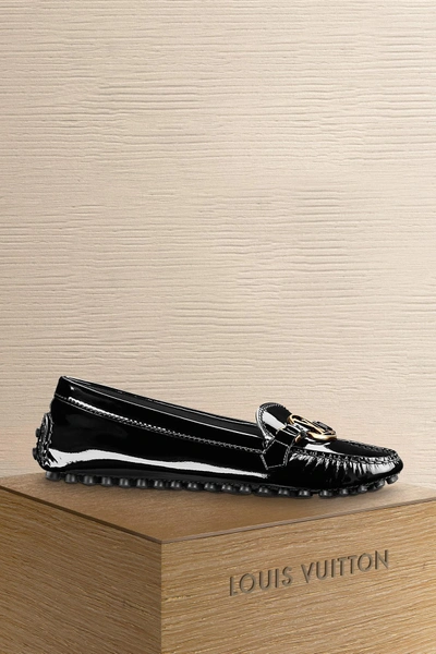Louis Vuitton Dauphine Loafer In Denim Noir