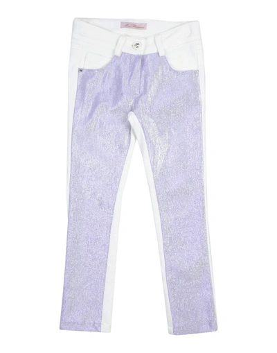 Miss Blumarine Casual Pants In White