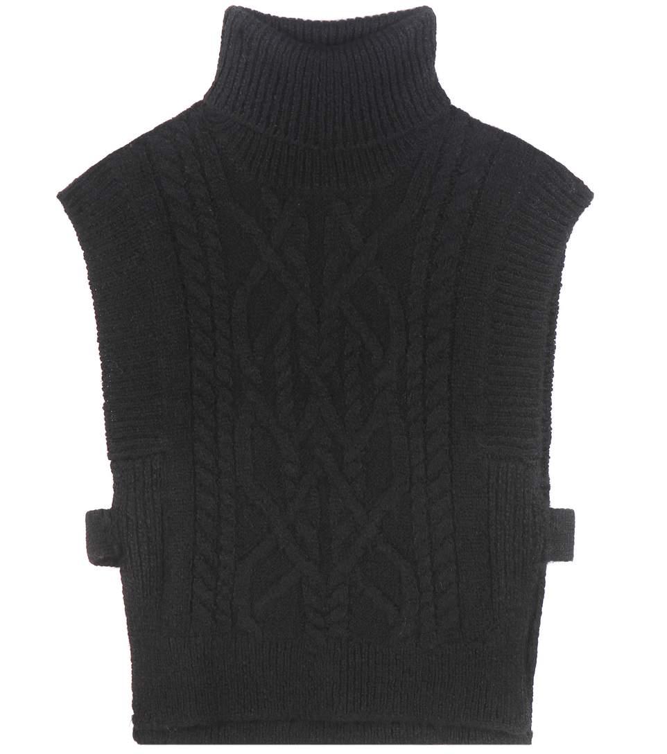 Isabel Marant Grant Alpaca And Merino Wool-blend Sweater In Black ...