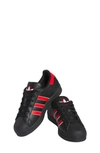 Adidas Originals Kids' Superstar Sneaker In Black/ Red/ White