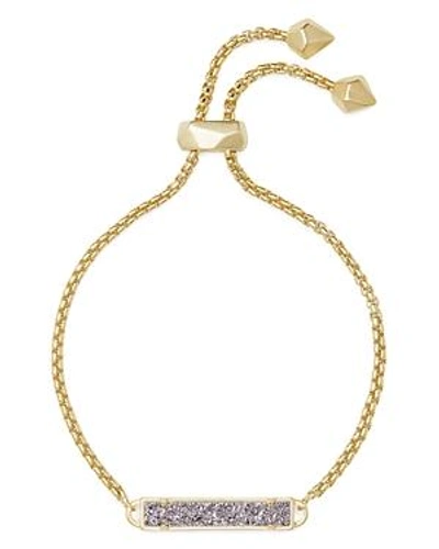 Kendra Scott Stan Bracelet In Platinum/ Gold