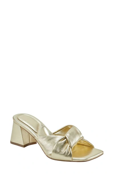 Marc Fisher Ltd Calia Sandal In Gold 710