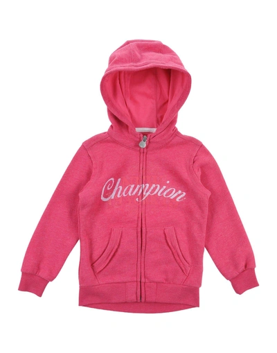 Champion Sweatshirt In Fuchsia