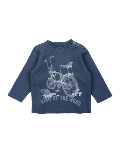 Officina 51 Sweatshirt In Slate Blue