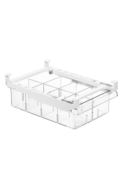 Sorbus Pull Out Fridge Organizer Drawer In Clear