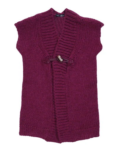 Miss Blumarine Cardigan In Garnet