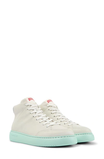 Camper Runner K21 High Top Sneaker In White Natural