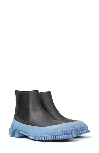 Camper Pix Chelsea Boot In Black/ Blue