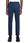 Theory Zaine Precision Ponte Pants In Deep Atlantic