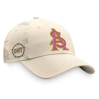 Top Of The World Khaki Arizona State Sun Devils Oht Military Appreciation Camo Dune Adjustable Hat
