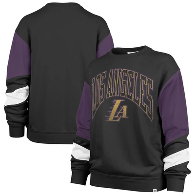 47 ' Black Los Angeles Lakers 2023/24 City Edition Nova Crew Sweatshirt