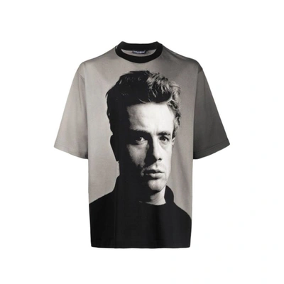 Dolce & Gabbana James Dean T-shirt In Black