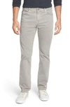 Ag Everett Sud Slim Straight Fit Pants In Sulfur Platinum