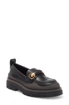 See By Chloé Maya Horse Bit Chunky Sole Loafer In Nero