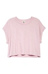 Free People We The Free You Rock T-shirt In Amnesia Rose