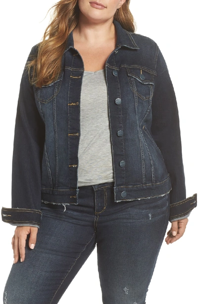 Slink Jeans Stretch Denim Jacket In Bella