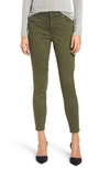 Kut From The Kloth Donna Ankle Skinny Jeans In Deep Olive