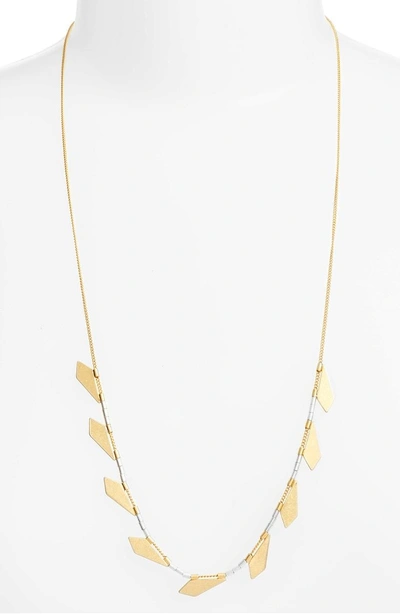 Madewell Shapemix Chain Necklace In Vintage Gold